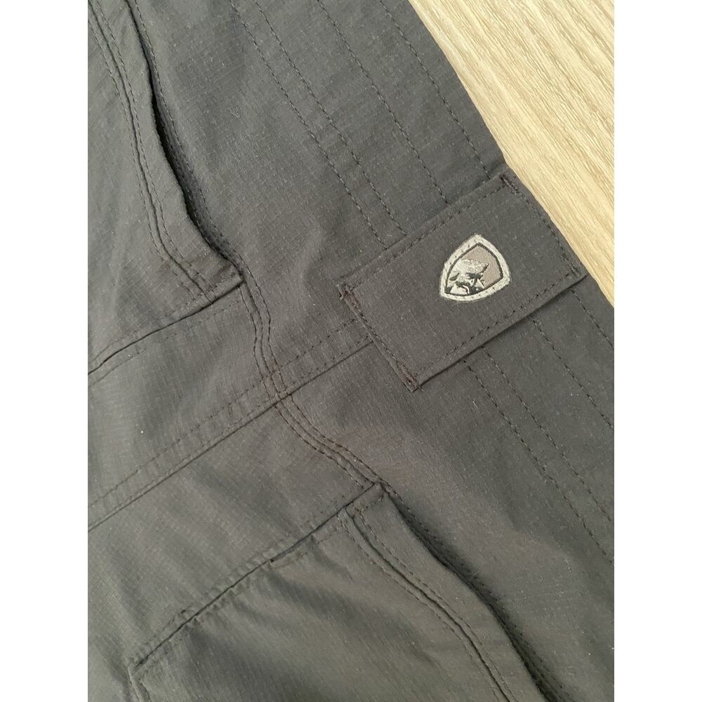 Kuhl Womens Horizon Convertible Pants Shorts Hiking Gorpcore Black Sz 12 Reg - Picture 7 of 16